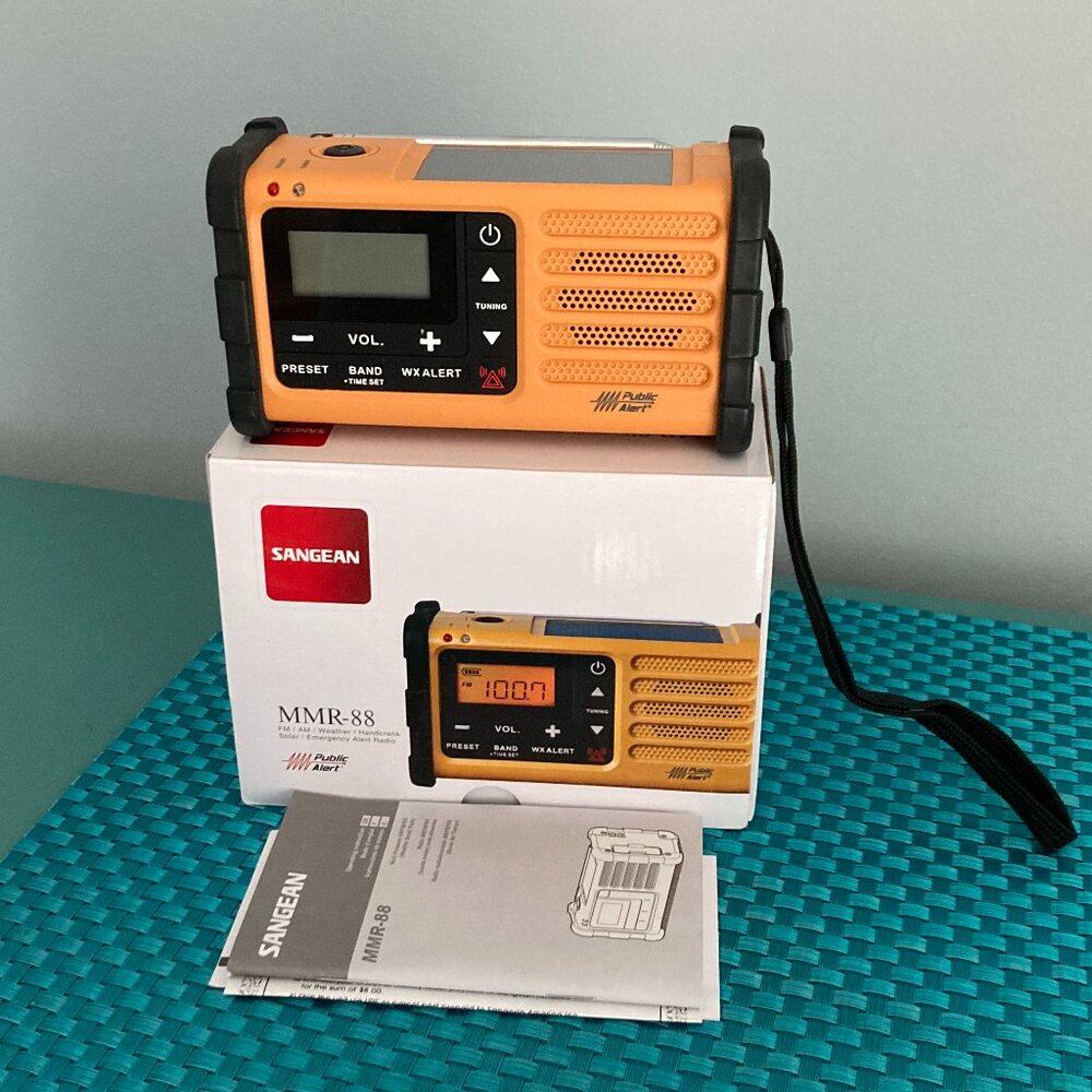 Sangean MMR-88 Emergency Alert Radio - for parts or repair - READ